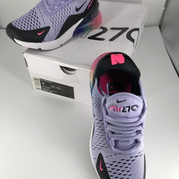 Nike Air Max 270 Be True Women Sneakers AR0344-500 - Picture 2 of 11